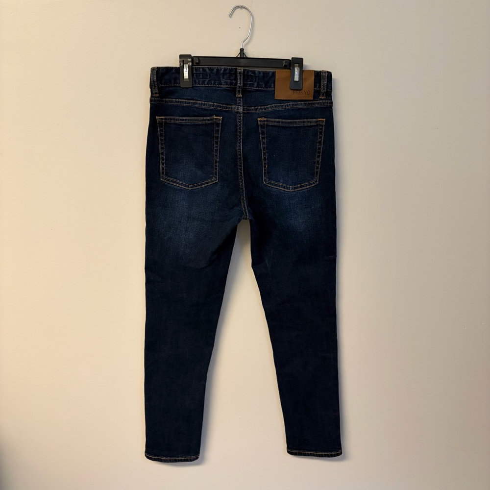 Peter Manning dark wash skinny jeans 30x27